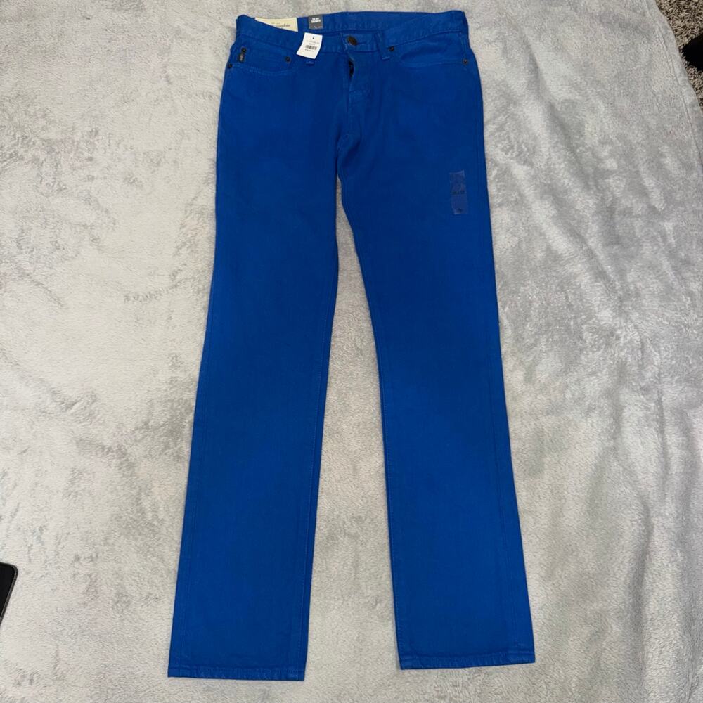 Abercrombie & Fitch The A&F Skinny Jeans Royal Blue Men's 30x32 NWT